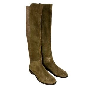 Cordani NWOB Bethanie Knee High Boot Sesame Suede Size 36 (US 6) Stretch Panel